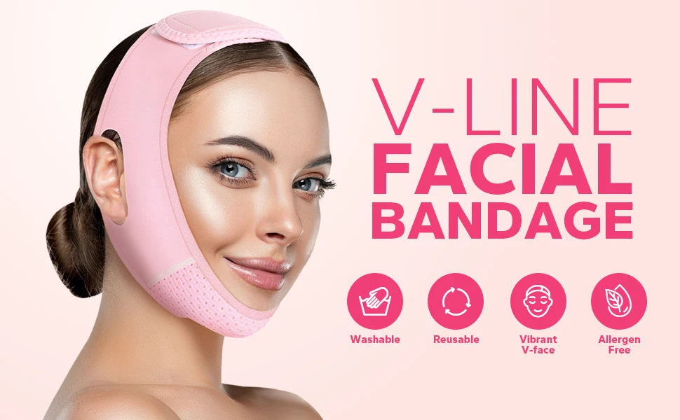 V-Line Face & Chin Lifting Strap ✨