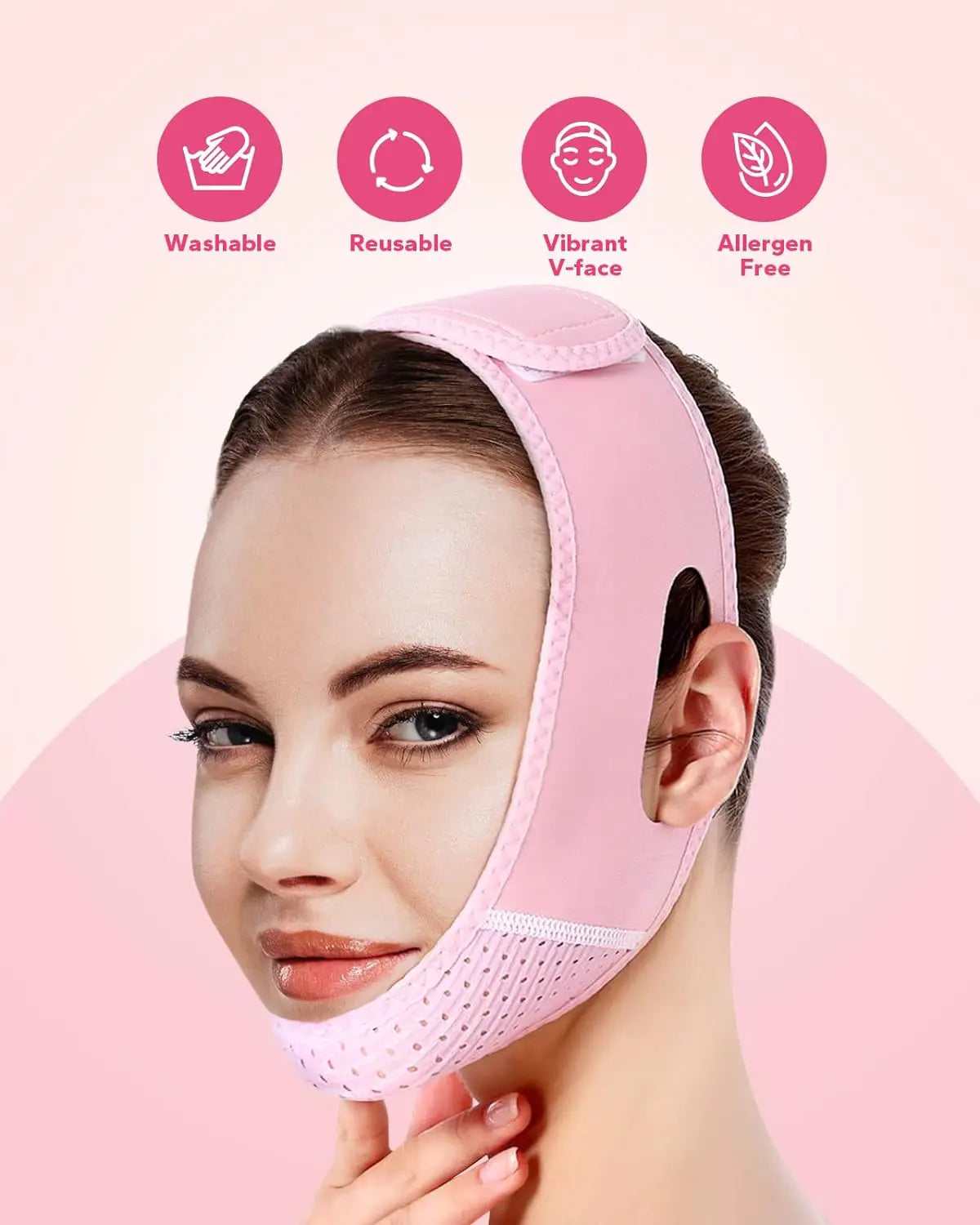 V-Line Face & Chin Lifting Strap ✨