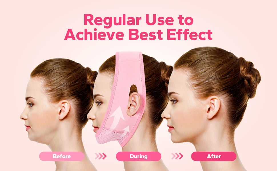 V-Line Face & Chin Lifting Strap ✨